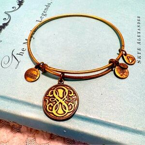 Alex and Ani ‘Path of Life’ 2013 Adjustable Bronze Coloured Bangle